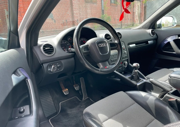 Audi S3 cena 49900 przebieg: 130000, rok produkcji 2008 z Bełżyce małe 379